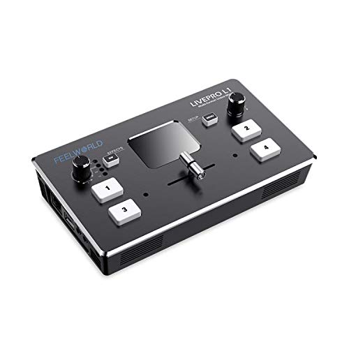 FEELWORLD LIVEPRO L1 V1 ビデオスイッチャー FEELWORLD LIVEPRO L1 V1 マルチフォーマットビデオミキサー